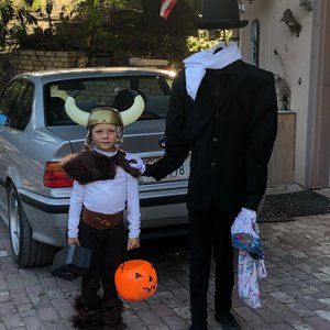 Kids invisible man costume